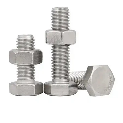 Pernos hexagonales Din931 Din933